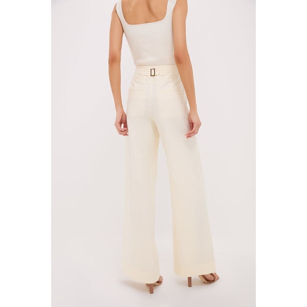 ULLA JOHNSON Cowrie Yalena Pant Size 6 NWT Retail $490 Tuckernuck - Picture 2 of 7